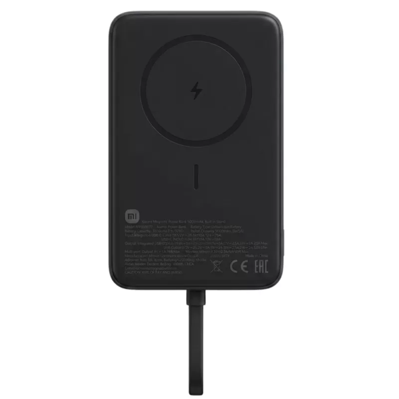 Cargador Portátil Wireless Xiaomi 33W Magnetic Power Bank 10000mAh WPB1007Z - Black