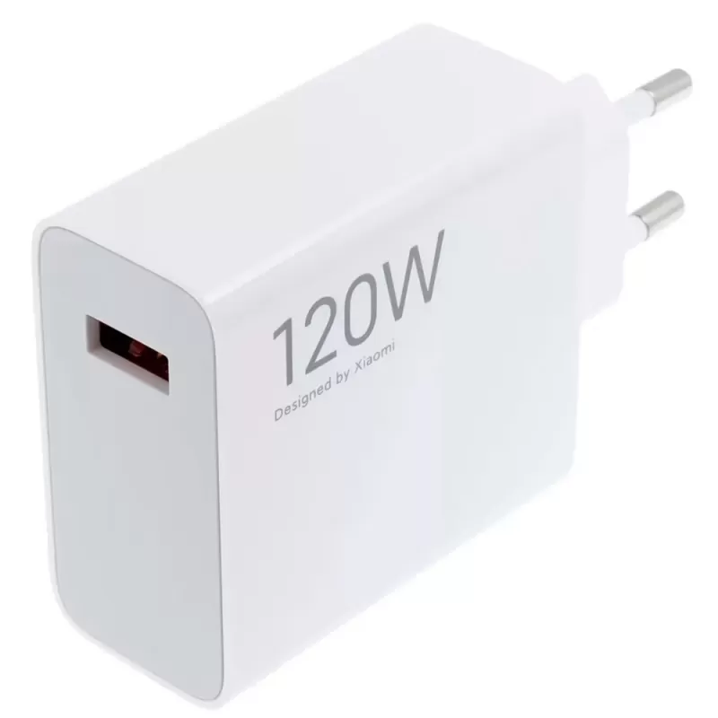 Cargador Xiaomi HyperCharge MDY-14-EE USB-A 120W - White