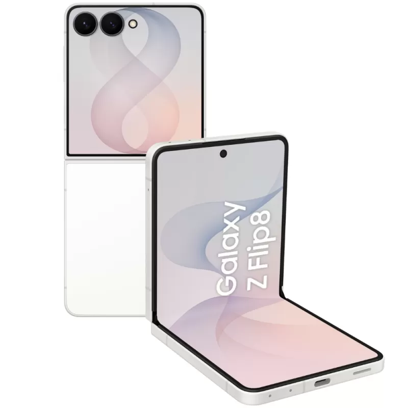 Smartphone Samsung Galaxy Z Flip8 SM-F776B DS 5G 6.9" 12/256GB - Cream (Garantía Global)