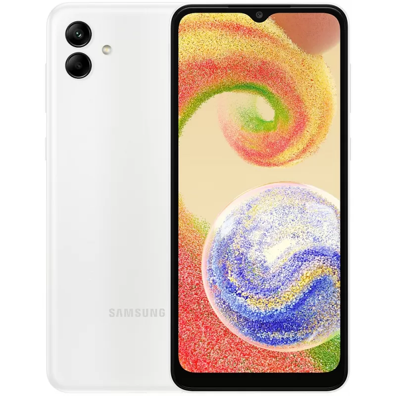 Smartphone Samsung Galaxy A04 A045M DS LTE 6.5" 3/32GB - White (Homologado)