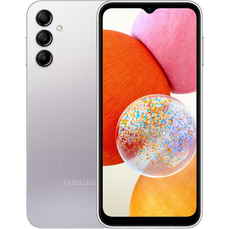 Smartphone Samsung Galaxy A14 SM-A145M DS LTE 6.6" 4/128GB - Silver