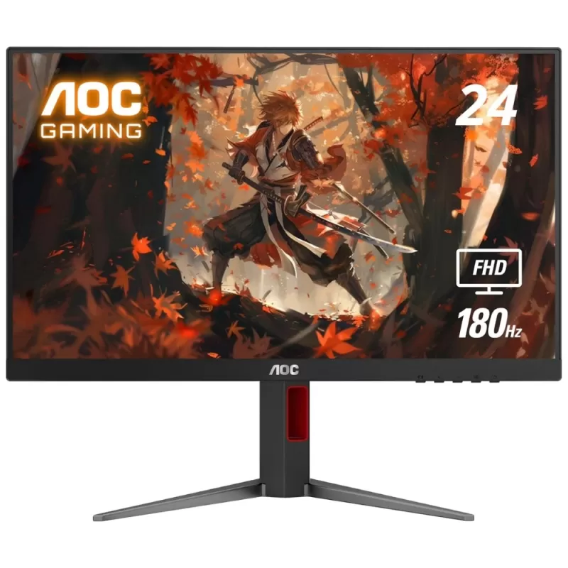 Monitor Gamer LED AOC 24" 24G4 Full HD 180Hz