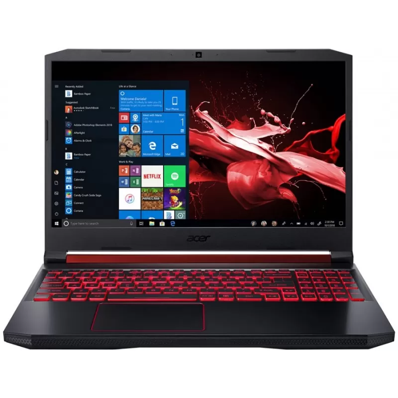 Notebook Acer Nitro 5 AN515-54-599H 15.6" Intel Core i5-9300H 8/512GB Geforce GTX1650 4GB - Black
