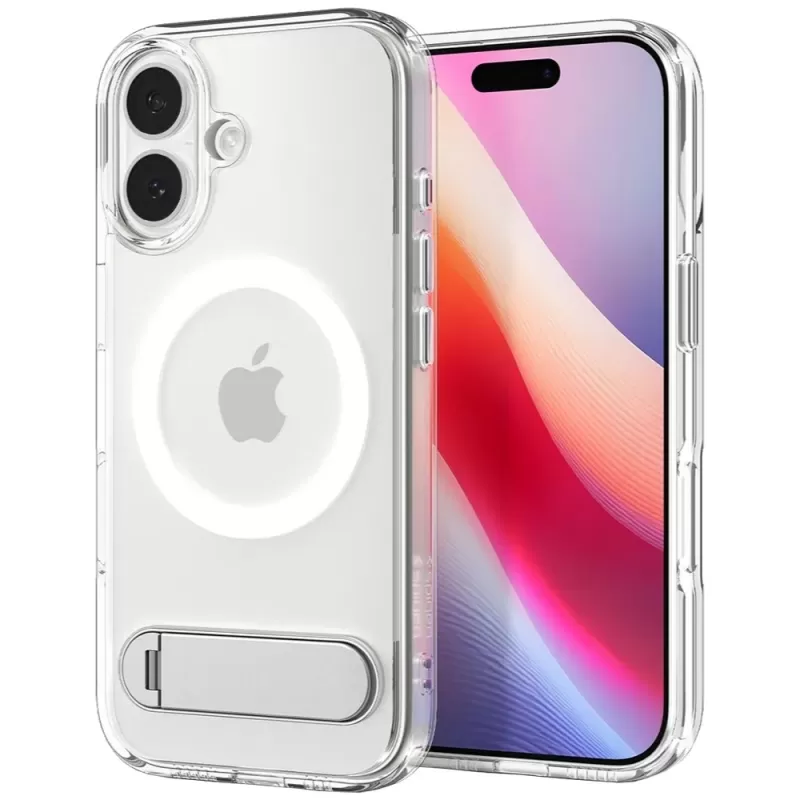 Capa Spigen iPhone 17 Slim Armor Essentials MagFit ACS09658 - Clear White