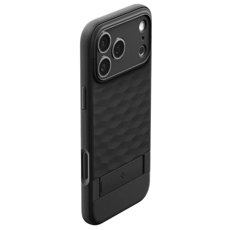 Capa Spigen iPhone 17 Pro Max ACS09911 Parallax S MagFit - Matte Black
