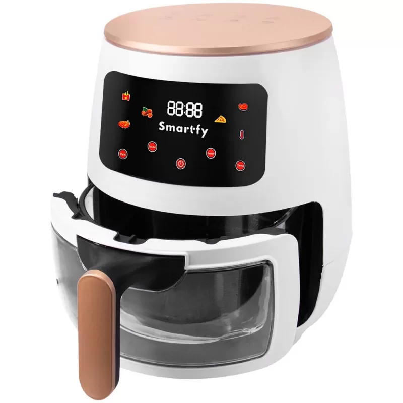 Freidora Eléctrica Smartfy AF01W 900W 3.6L 110V - White