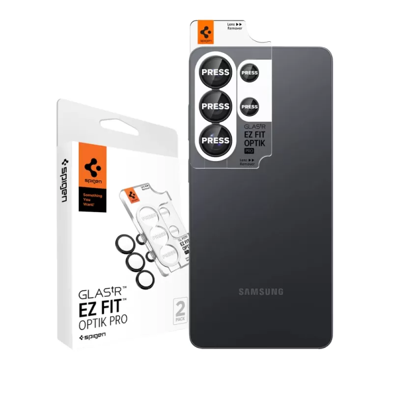 Protector de Cámaras Spigen para Galaxy S26 Ultra Optik Pro EZ Fit AGL11071 (2 Pack)