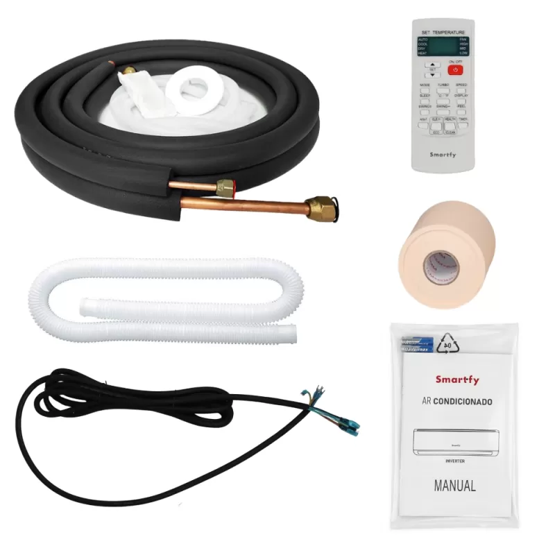 Aire Acondicionado Smartfy AR01I Inverter 12.000BTU 220V/60Hz - White
