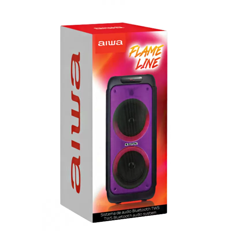 Speaker Aiwa AWPOH1D 800W PMPO Bluetooth - Negro