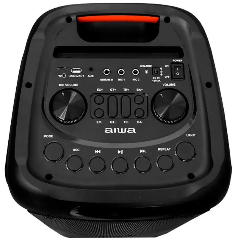 Speaker Aiwa AWPOH1D 800W PMPO Bluetooth - Negro