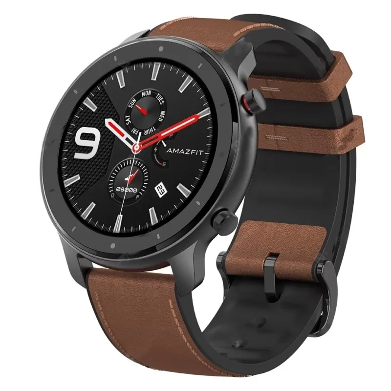 Reloj Smart Amazfit GTR A1902 47mm Aluminium Alloy Grafito/Marrón