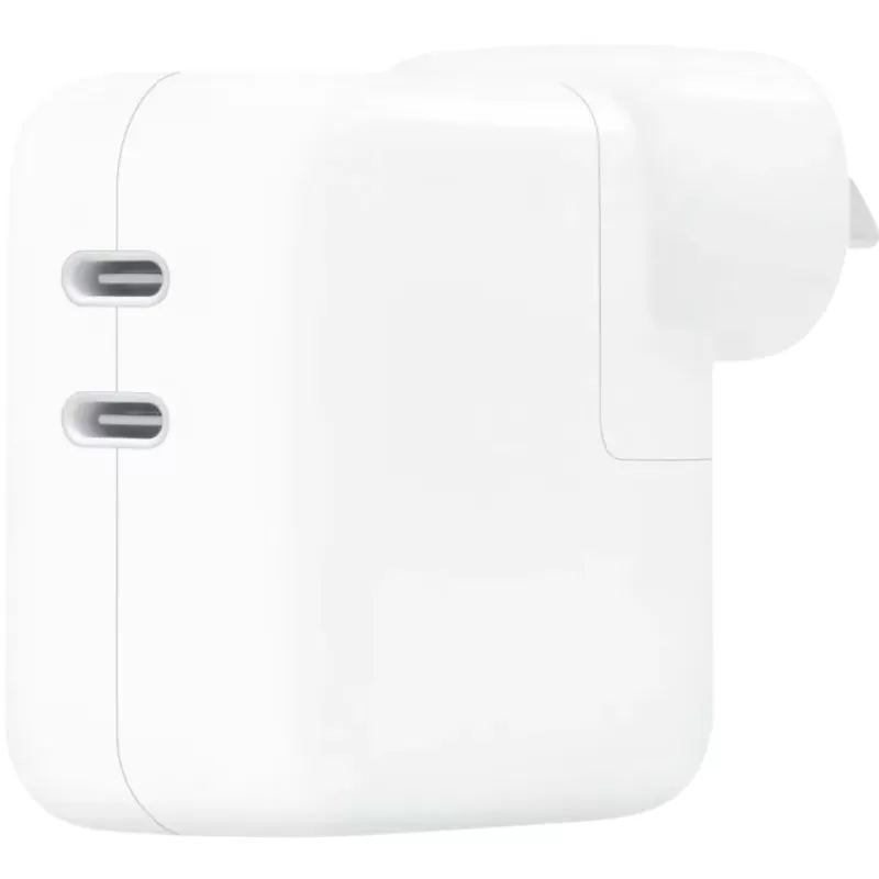Apple Adaptador Dual MNWP3LE/A USB-C 35W - White
