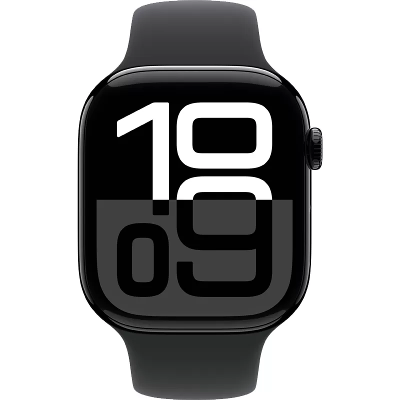 Apple Watch Series 10 MWWP3LW/A 46mm GPS - Aluminum Jet Black/Sport Band 