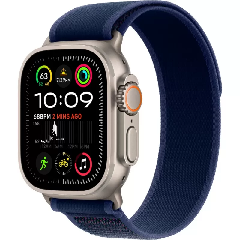 Apple Watch Ultra 2 MX4L3BE/A 49mm (GPS + Celular) - Natural Titanium/Blue Trail Loop