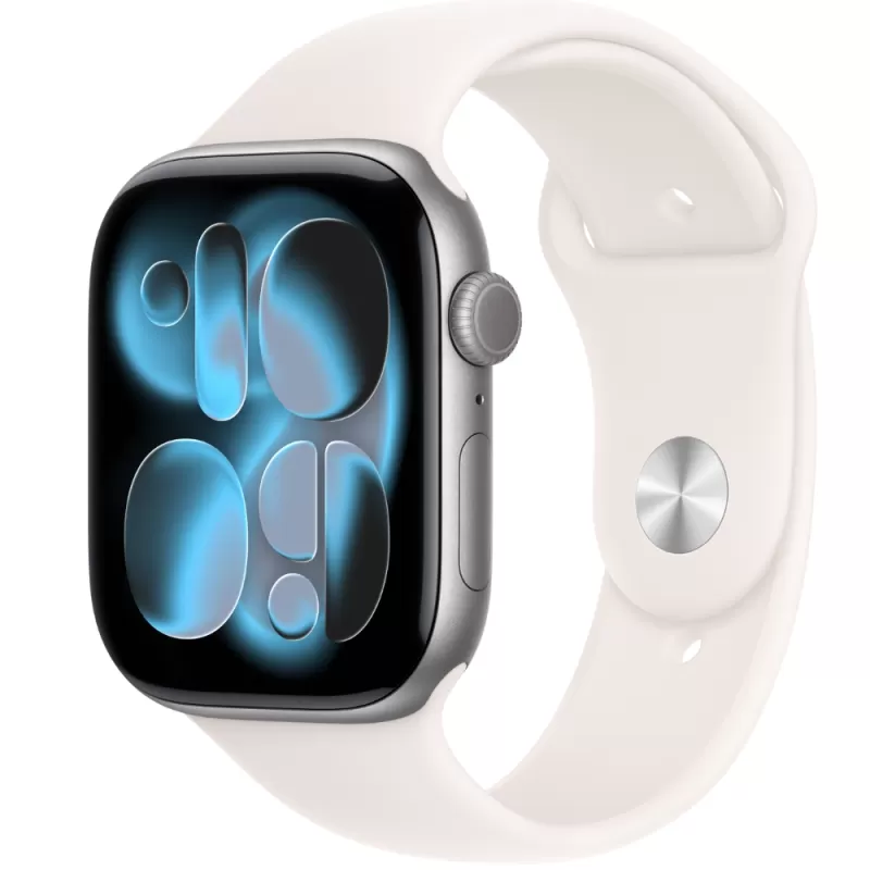 Apple Watch Series 11 MEW14LW/A 42mm GPS - Space Gray Aluminum/Light Blush Sport Band Apple Watch Series 11 MEW14LW/A 42mm GPS - Space Gray Aluminum/Light Blush Sport Band