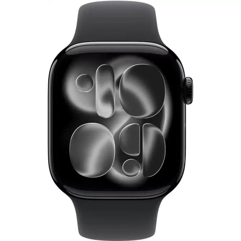 Apple Watch Series 11 MEQT4LW/A 42mm GPS - Jet Black Aluminum/Black Sport Band