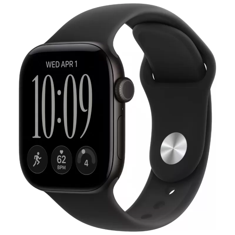 Apple Watch Series 12 MJEA4LS/A 42mm GPS - Black Aluminum/Sport Band