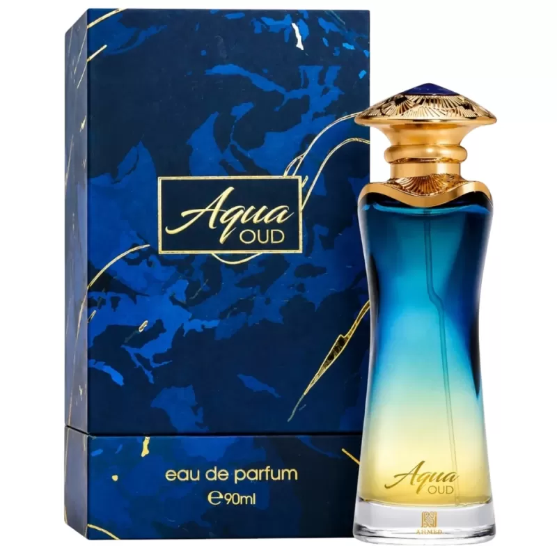 Perfume Ahmed Al Maghribi Aqua Oud EDP Unisex - 90mL