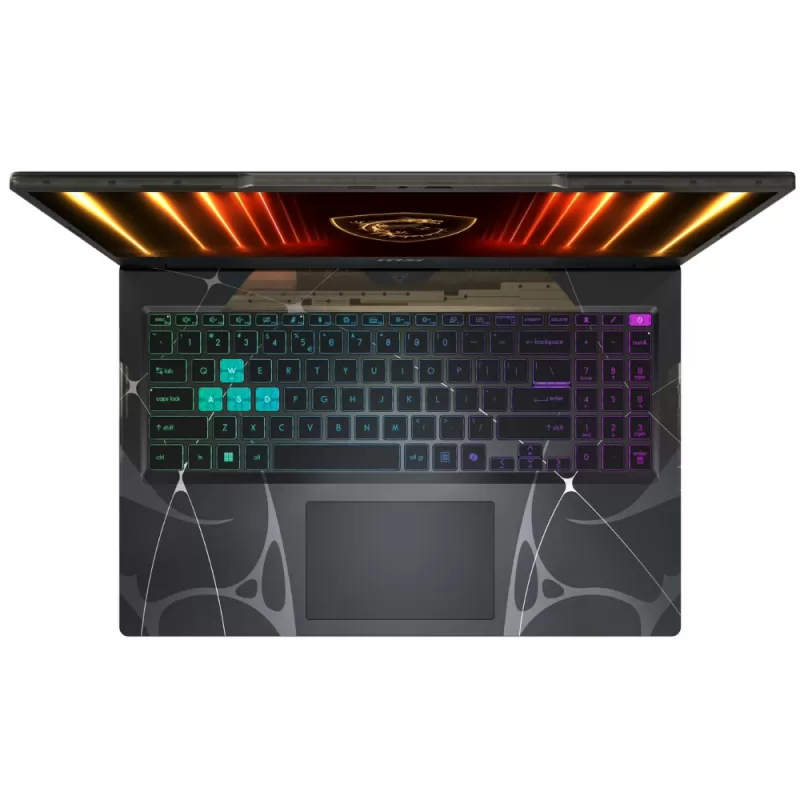 Notebook Gaming MSI Cyborg 15 B2RWFKG-071US 15.6" Intel Core 7 240H 16/512GB W11H NVIDIA GeForce RTX 5060 8GB - Translucent Black