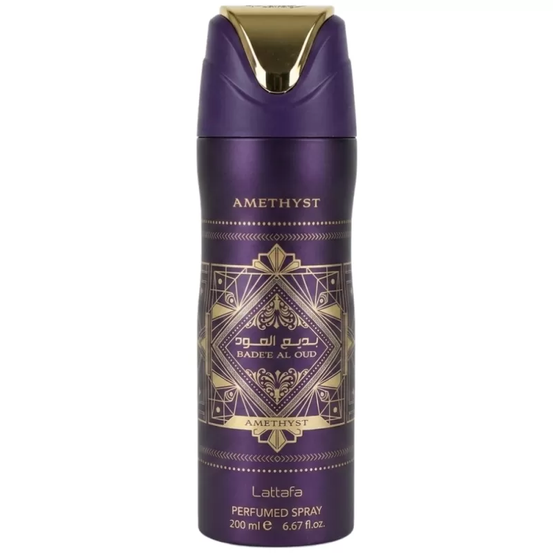 Spray Corporal Lattafa Bade'e Al Oud Amethyst Unisex - 200mL