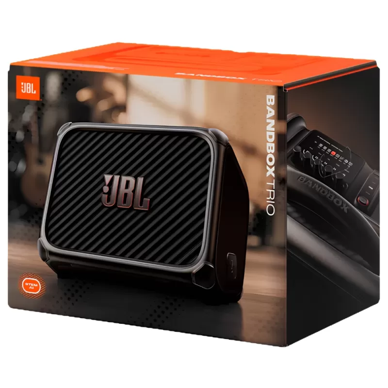 Amplificador JBL Bandbox Trio  - Black