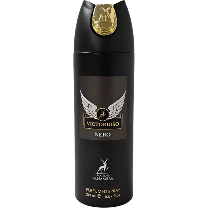 Spray Corporal Maison Alhambra Victorioso Nero Masculino - 200ml