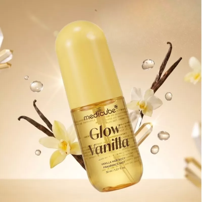 Spray corporal/Capilar Medicube Kojic Acid Glow Vanilla - 30mL