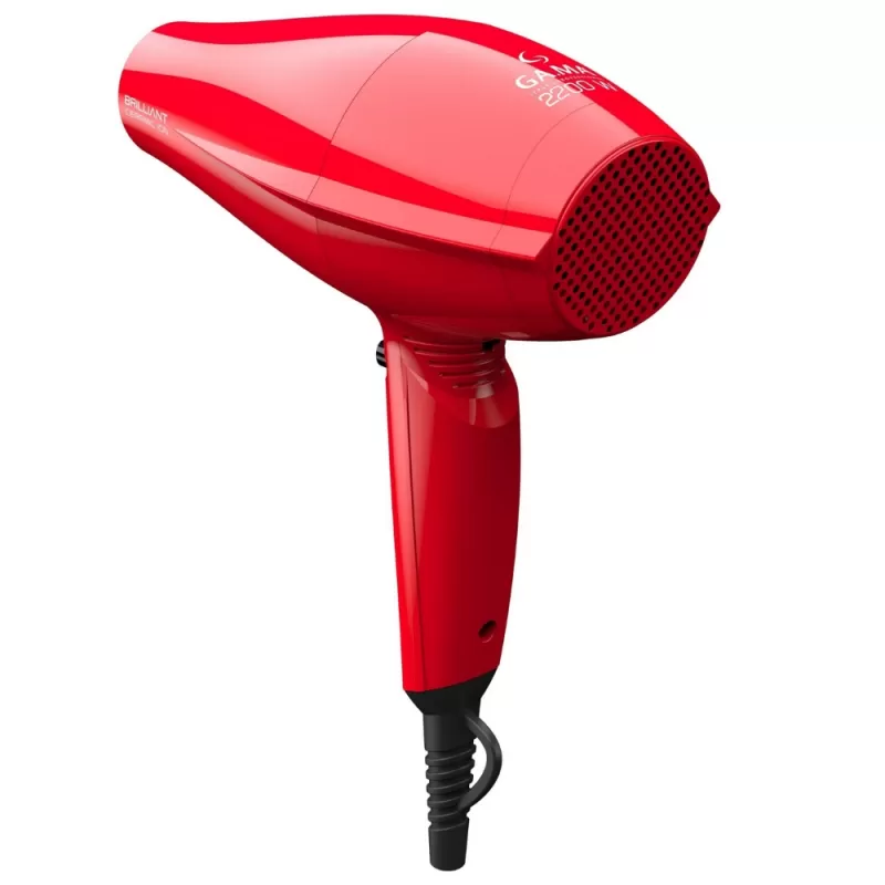 Secador Gama Brilliant Ceramic Ion 2200W 110V - Red