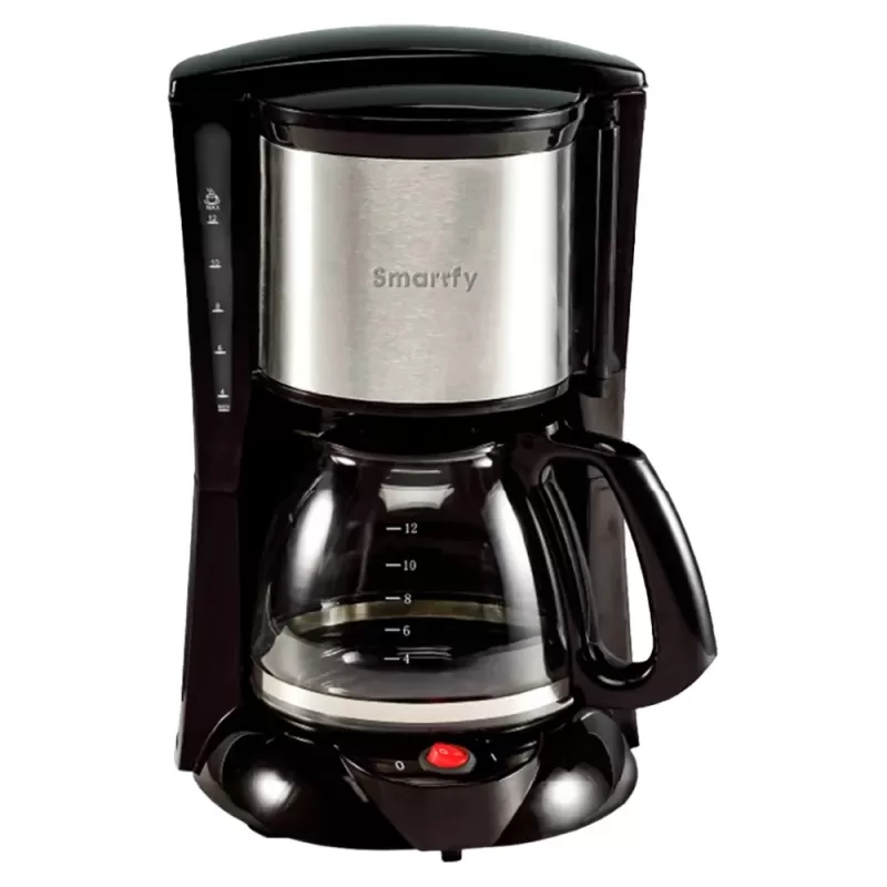Cafetera Eléctrica Smartfy CAFE02 900W 220V 1.2L - Black