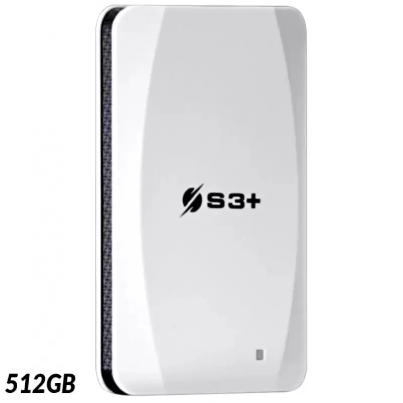 SSD Externo S3+ 512GB Play Plus S3SSDP512 2.5"...
