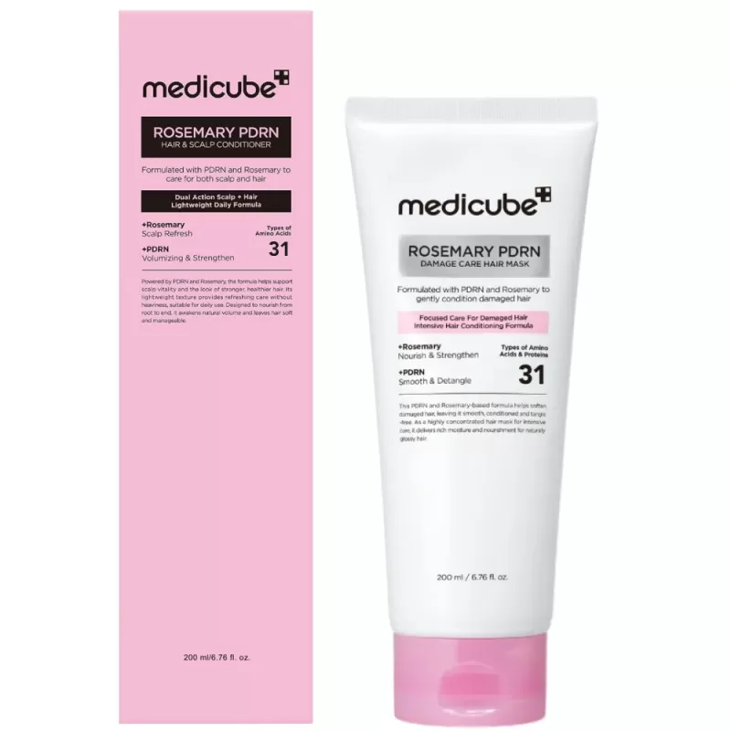 Mascarilla Capilar Medicube Rosemary PDRN Damage C...