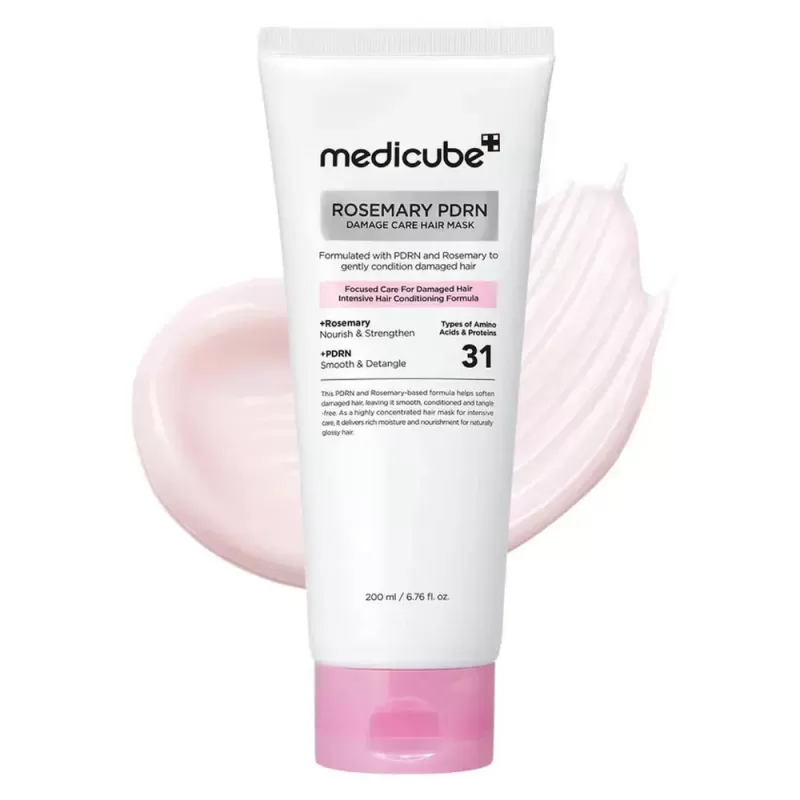 Mascarilla Capilar Medicube Rosemary PDRN Damage Care - 200mL