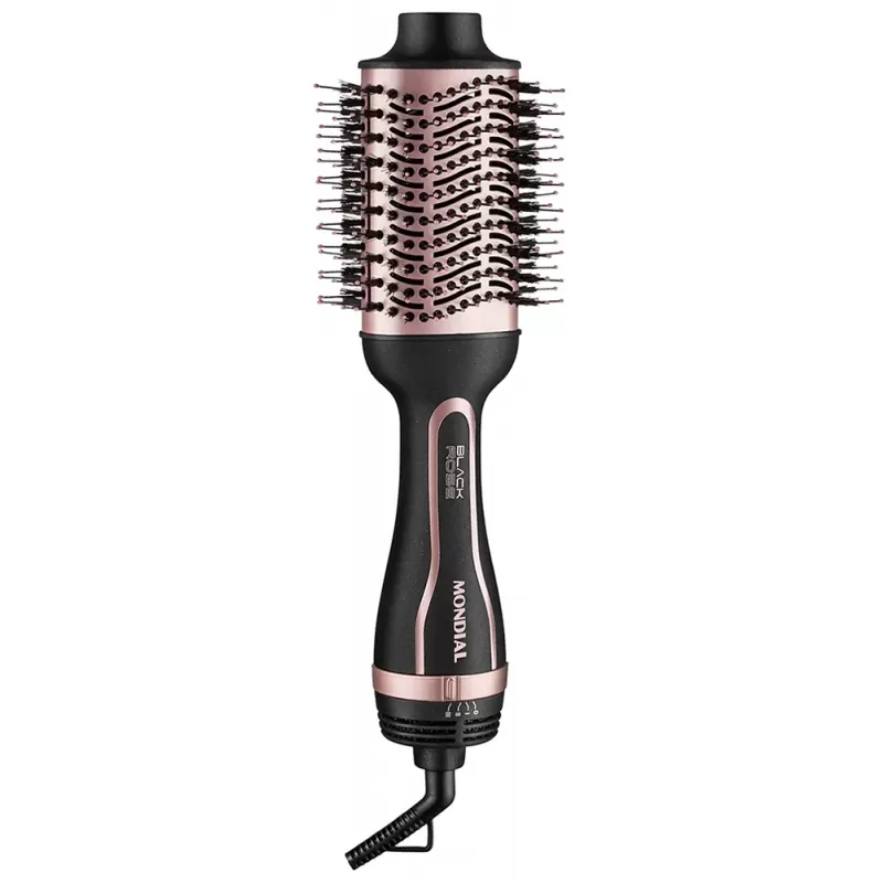 Cepillo Secador Mondial ES-05 1200W 220V - Black/Rose