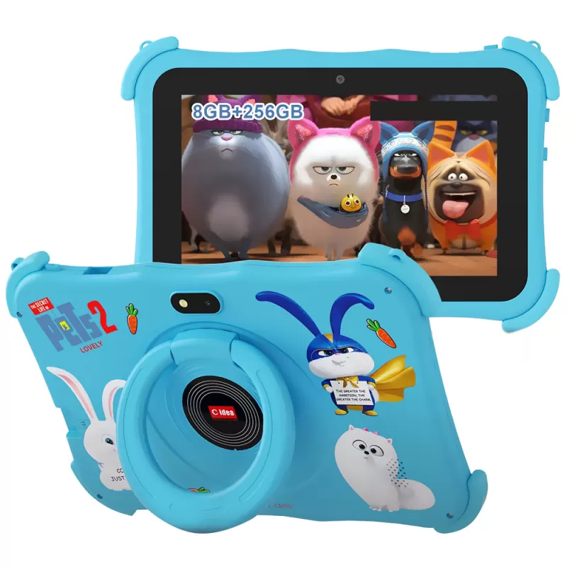 Tablet C Idea CM89 Kids Wi-Fi 7" 8/256GB Blue + Cover/Gifts
