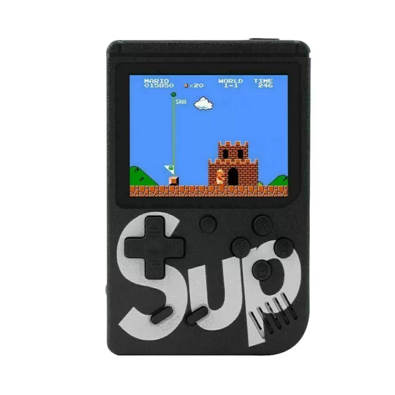 Mini Consola Retro Game Box Sup Plus 400 en 1 - Bl...