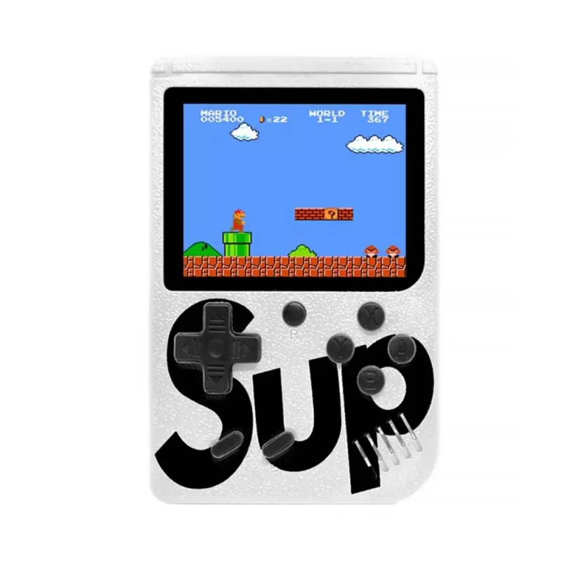 Mini Consola Retro Game Box Sup Plus 400 en 1 - Wh...
