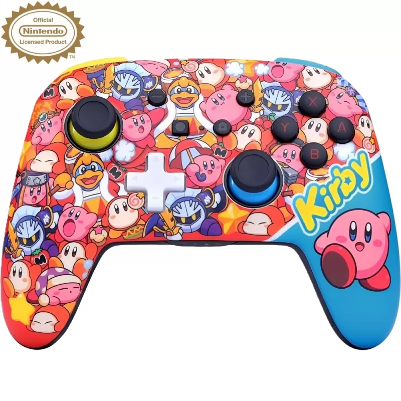 Control Wireless PowerA Nintendo Switch - World of Kirby (PWA-A-13851)