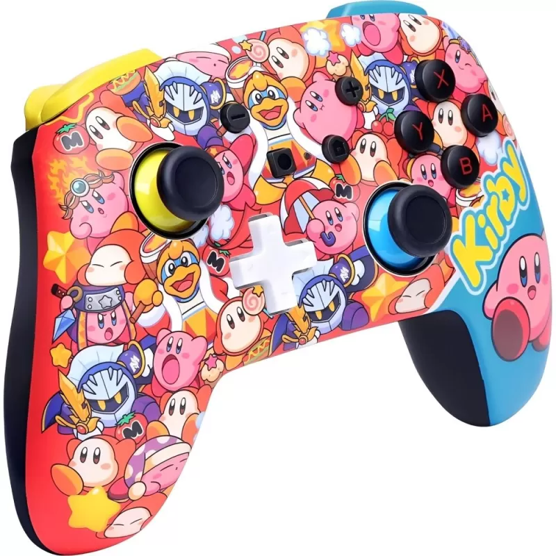 Control Wireless PowerA Nintendo Switch - World of Kirby (PWA-A-13851)