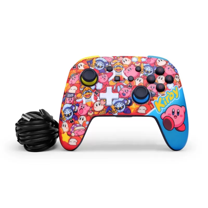 Control Wireless PowerA Nintendo Switch - World of Kirby (PWA-A-13851)