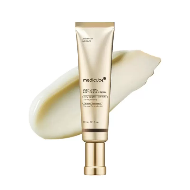 Crema para el Contorno de Ojos Medicube Deep Lifting Peptide Eye - 30mL