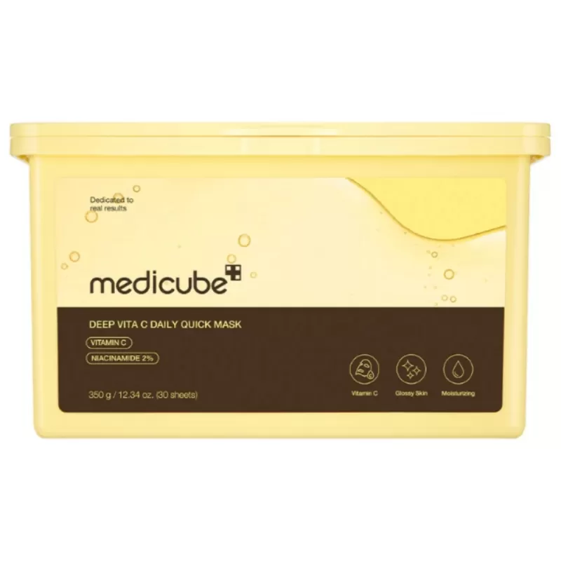 Mascarilla Facial Medicube Deep Vita C Daily Quick...