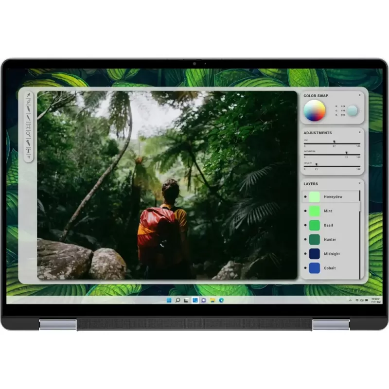 Notebook Dell Inspiron 16 i7640-7366BLU-PUS 16" Touch Intel Core Ultra 7 155H 16GB/1TB W11H - Ice Blue