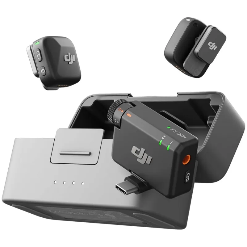 Micrófono Wireless DJI Mic Mini (2 TX + 1 RX + Ch...