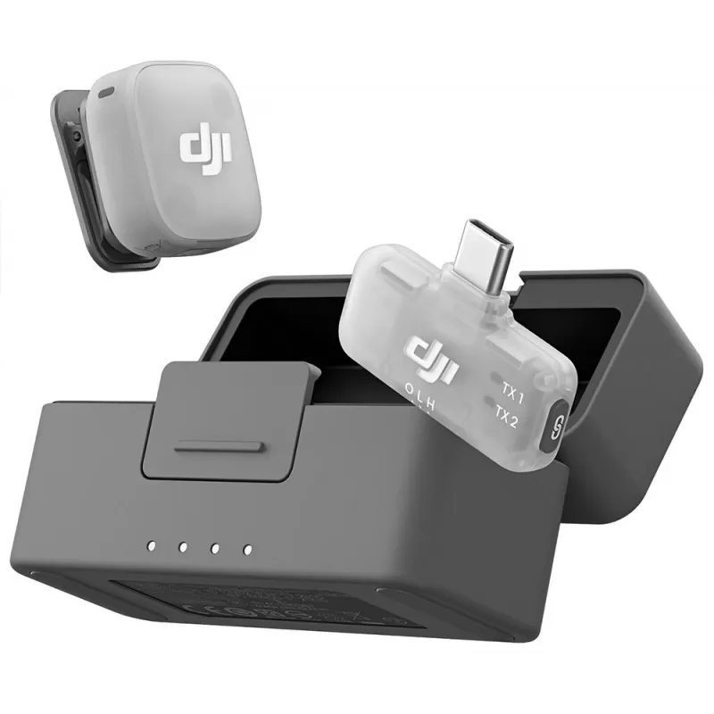 Micrófono Wireless DJI Mic Mini 2 (1 TX + 1 Mobile RX + Charging Case)