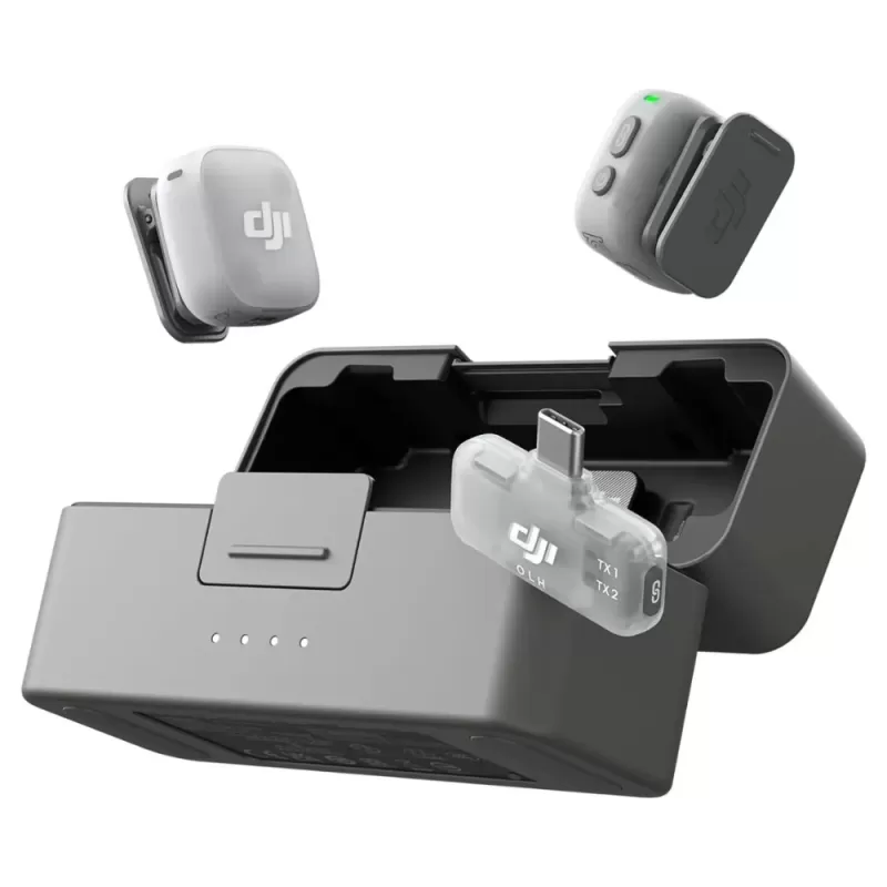 Micrófono Wireless DJI Mic Mini 2 (2 TX + 1 Mobile RX + Charging Case)
