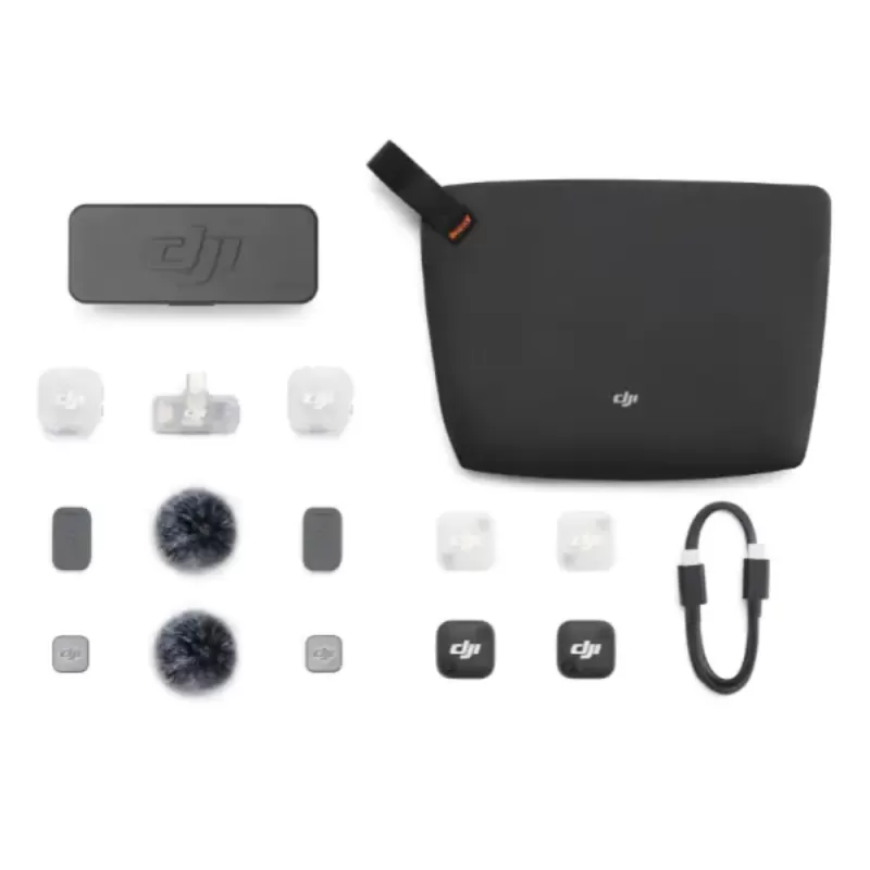 Micrófono Wireless DJI Mic Mini 2 (2 TX + 1 Mobile RX + Charging Case)