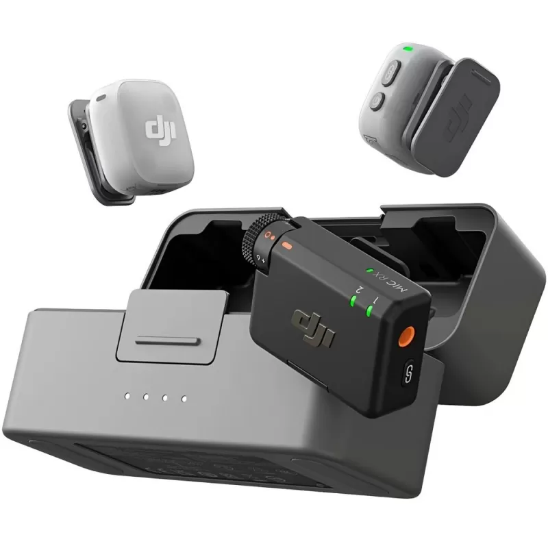 Micrófono Wireless DJI Mic Mini 2 (2 TX + 1 RX + Charging Case)