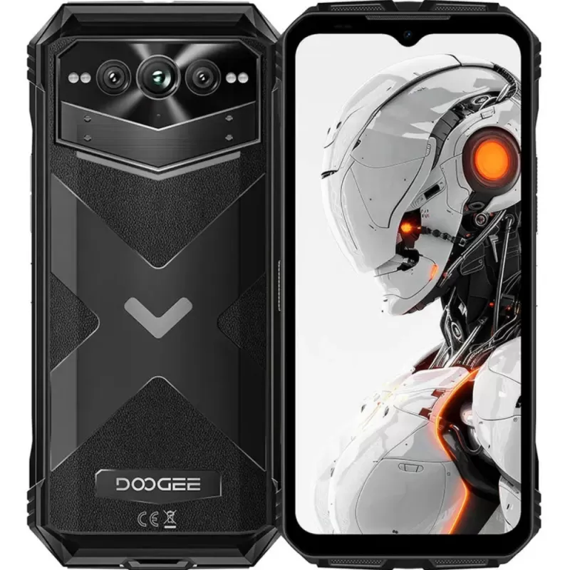 Rugged Smartphone Doogee V Max Pro DS 5G NFC 6.58" 12/512GB - Obsidian Black
