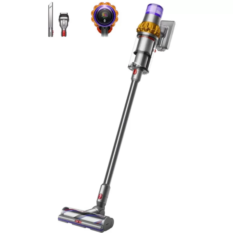 Aspirador Portátil Inálambrico Dyson V15 Detect Absolute SV47 - Yellow/Nickel
