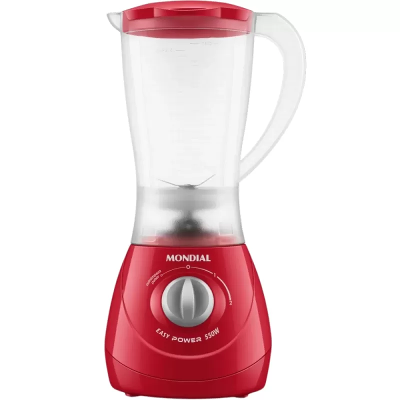 Licuadora Mondial Easy Power L-550-R 220V 1.9L 550W - Red